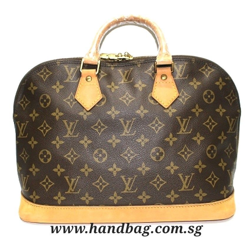 LV Alma Bb Monogram Authentic, Luxury, Bags & Wallets on Carousell