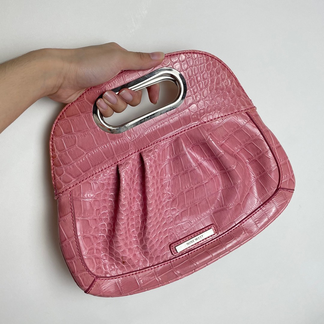 Authentic Pink Nine West Bag, Women's Fashion, Bags & Wallets, Purses