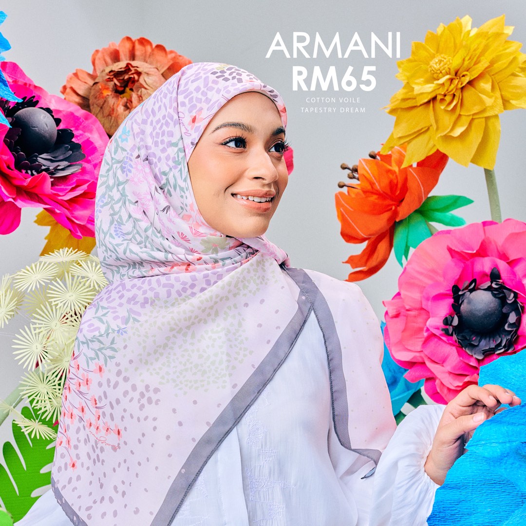 AZ Armani Tapestry dream, Women's Fashion, Muslimah Fashion, Hijabs on  Carousell