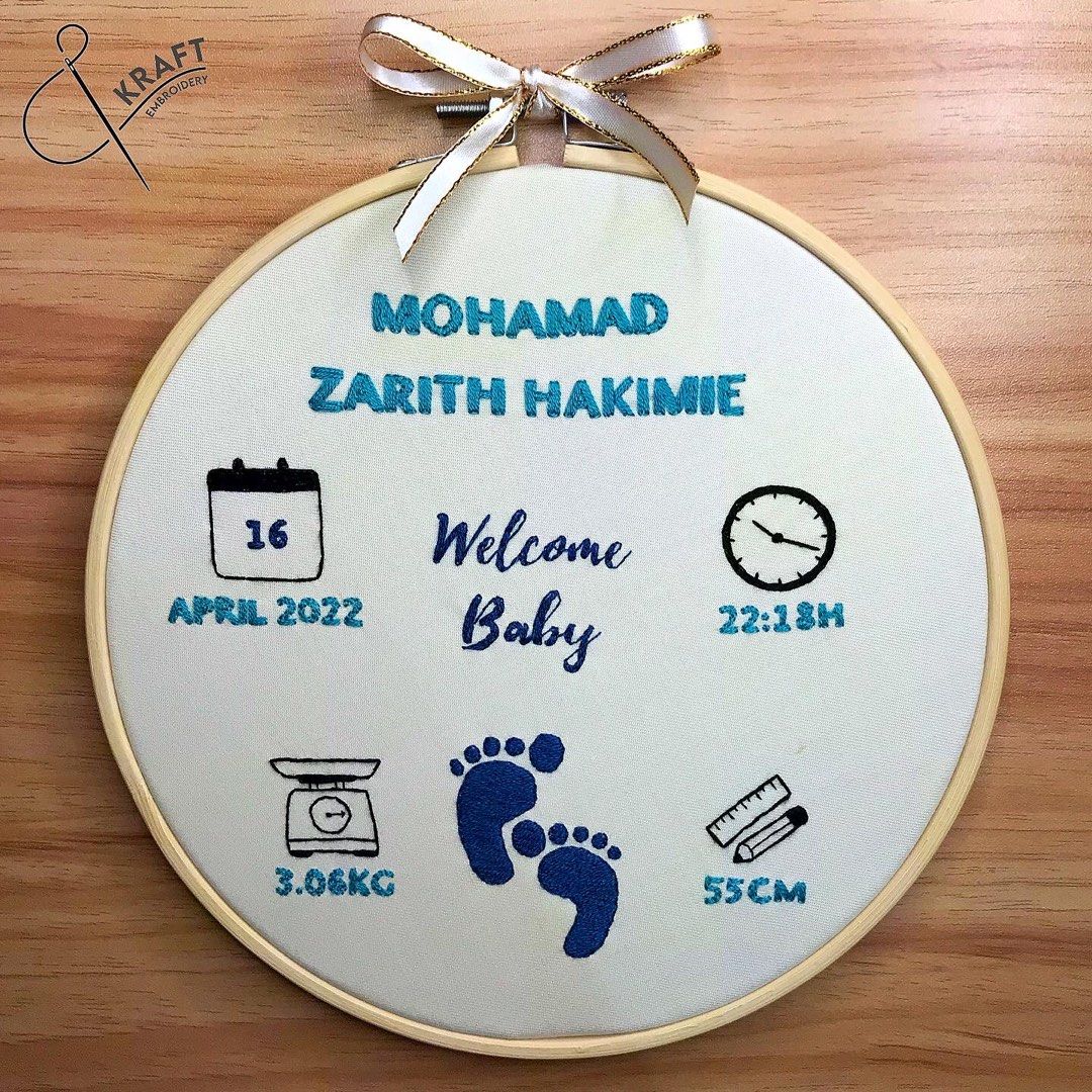 Baby gift Embroidery Hobbies Toys Stationery Craft Handmade