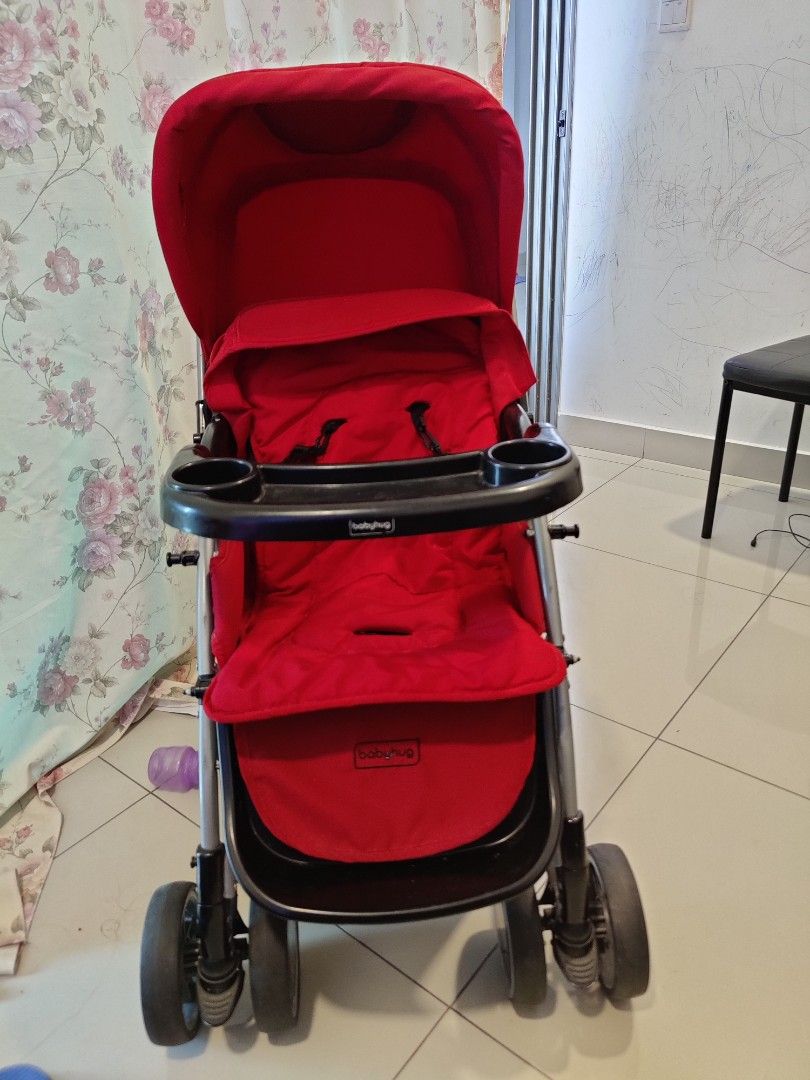 Babyhug stroller with on sale rocker