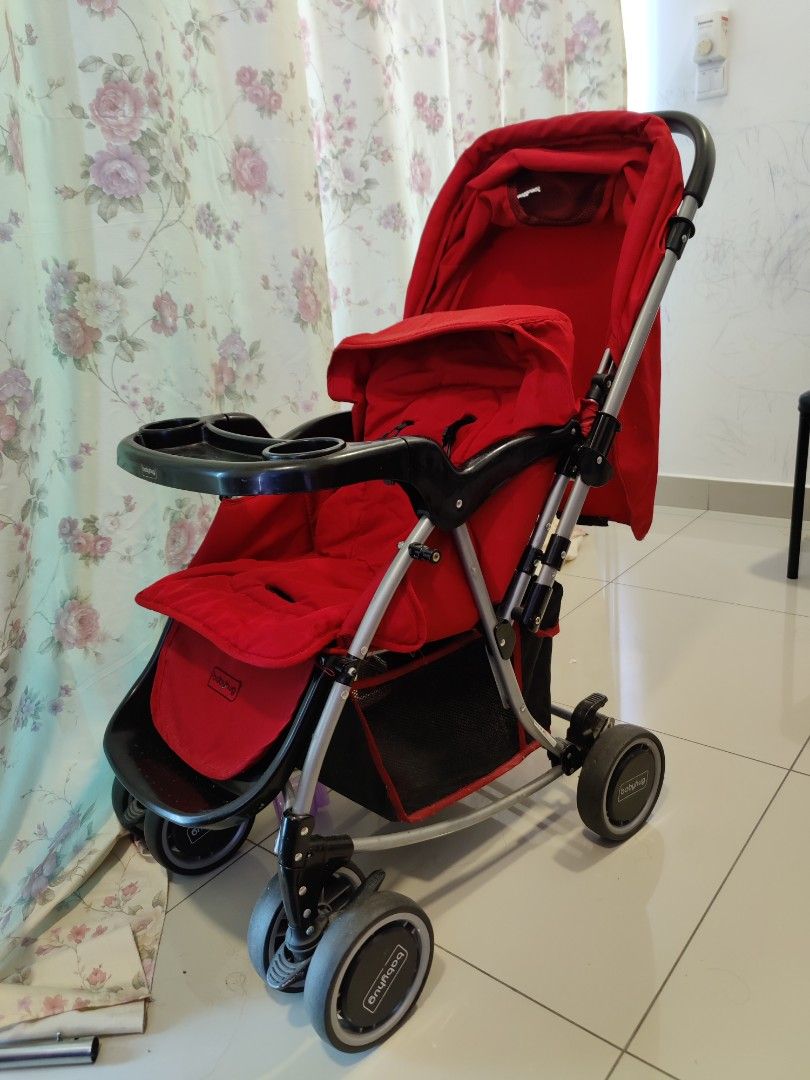 Babyhug stroller hotsell with rocker