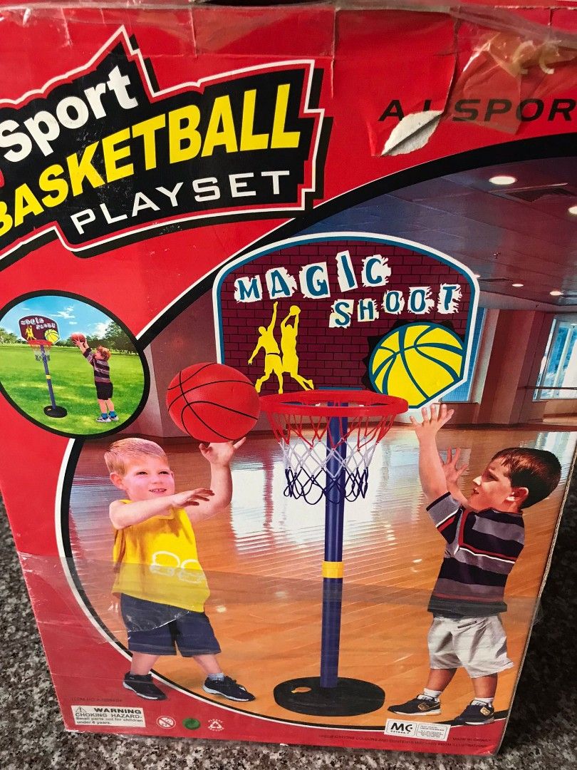 Basketball play set, Hobbies & Toys, Toys & Games on Carousell