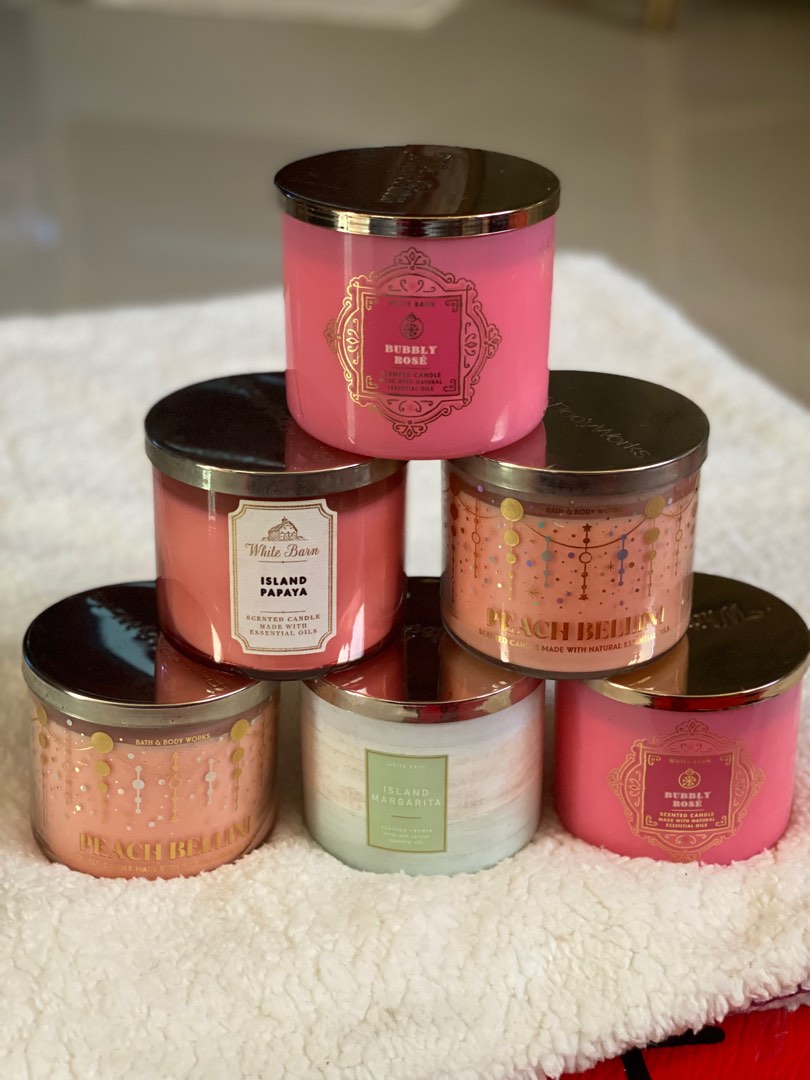 Bath & Body Works Scented Candles, Furniture & Home Living, Home
