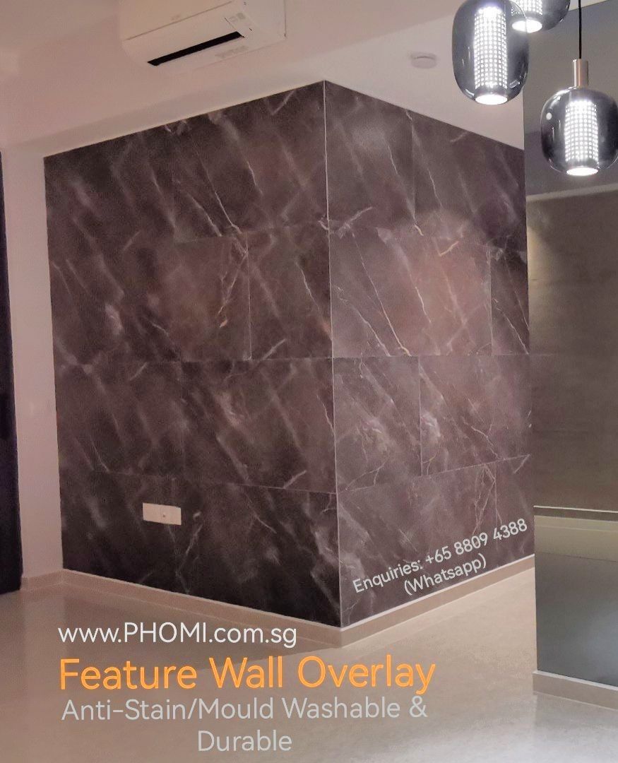 BTO, Condo, Landed Bathroom Tiles Overlay Renovate into Luxurious Modern New Look! Without