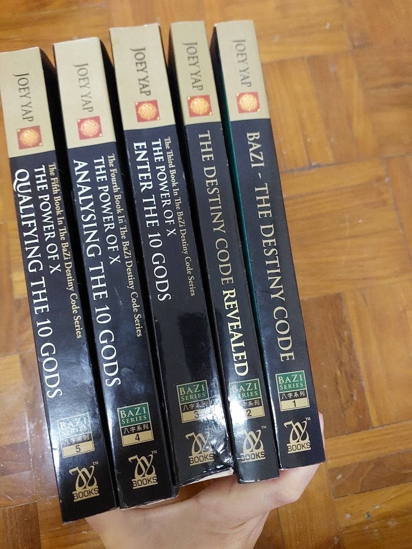 Joey Yap bookset Bazi Destiny Code Series Bundle collection
