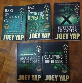Joey Yap bookset: Bazi Destiny Code Series Bundle (Complete collection - 5 books)