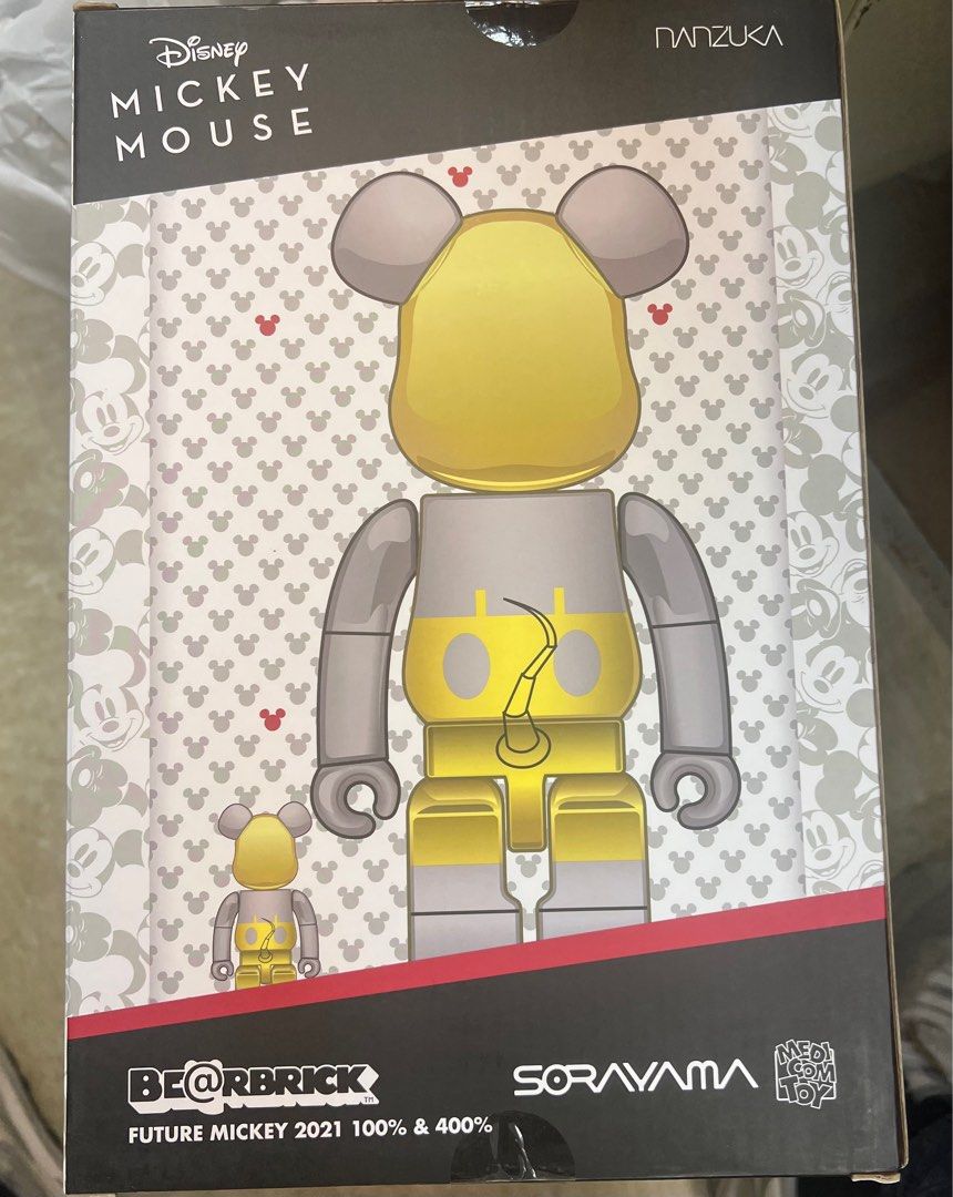 MEDICOM TOY - 2G限定 sorayama Future Mickey 2021 1000%ベア Hajime Sorayama Bearbrick x Sorayama Future Mickey 100
