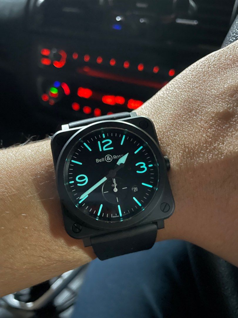Bell & ross hot sale br s ceramic matte