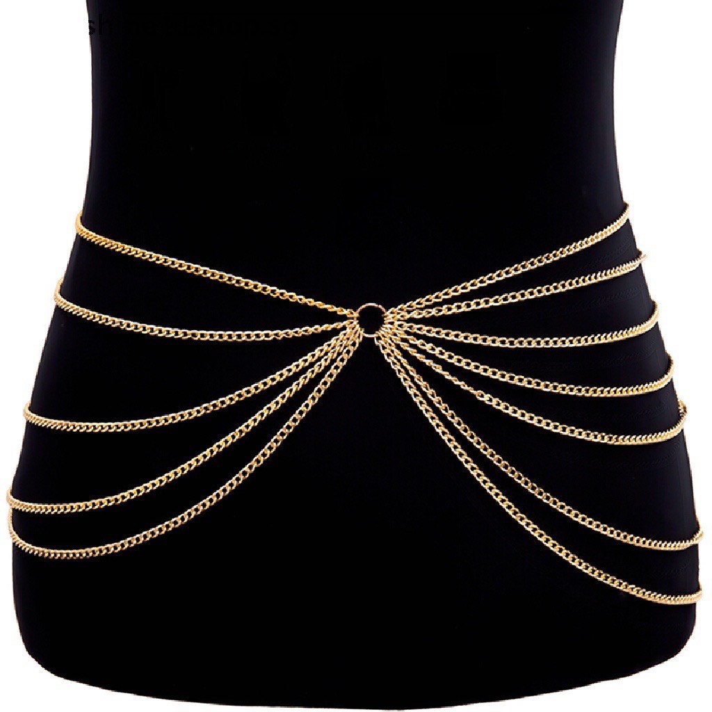Belly Chain Sexy Women gold silver Beach Waist Chain Fashion Body