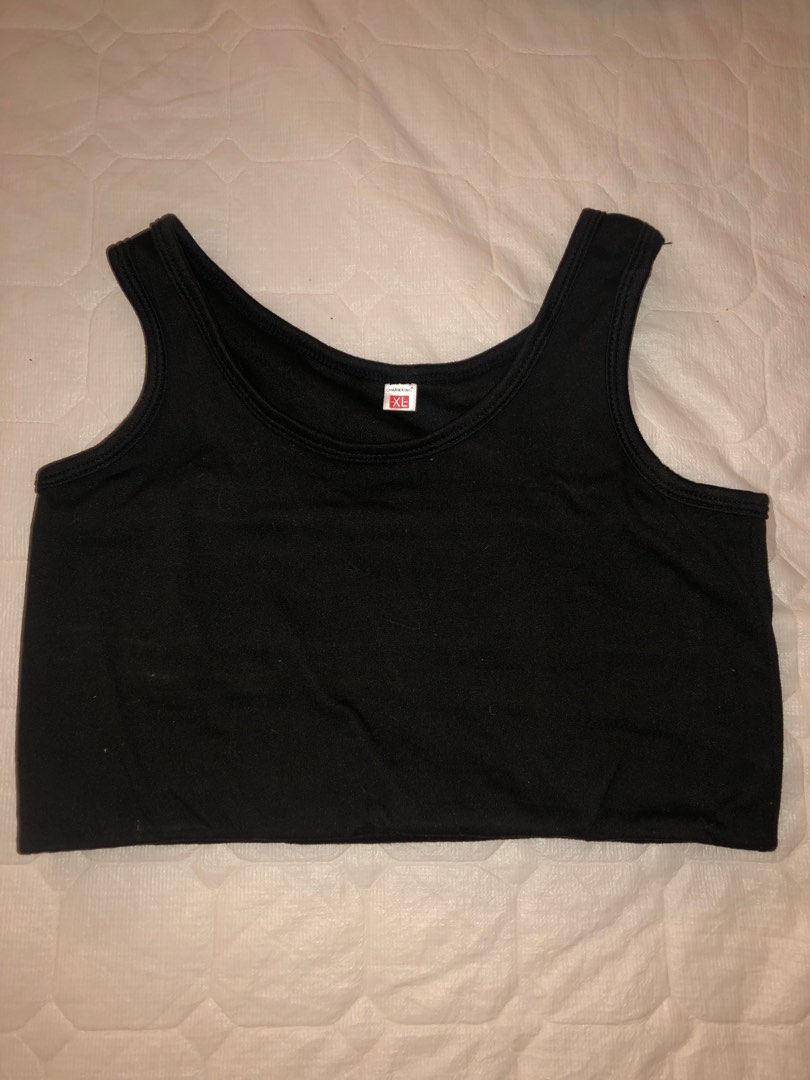 Black Binder Bra XL, Women's Fashion, Undergarments & Loungewear on