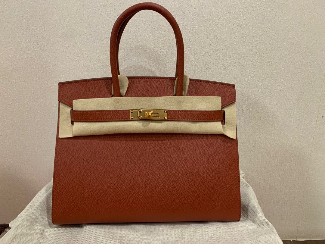 Birkin Rouge H 30 Epsom leather 2015  Hermes bag birkin, Hermes bags, Bags