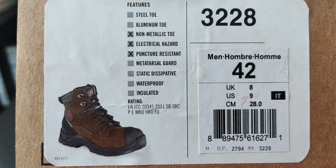 Safety Footwear Red Wing Petroking LT 6inch 3228 - Prosafe