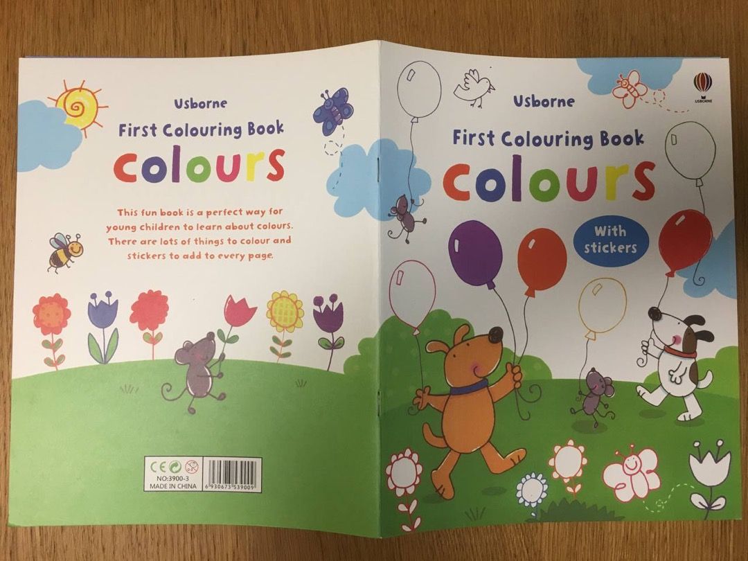Brand New - (1) First Colouring Book Colours , (2) Trucks & Diggers ...