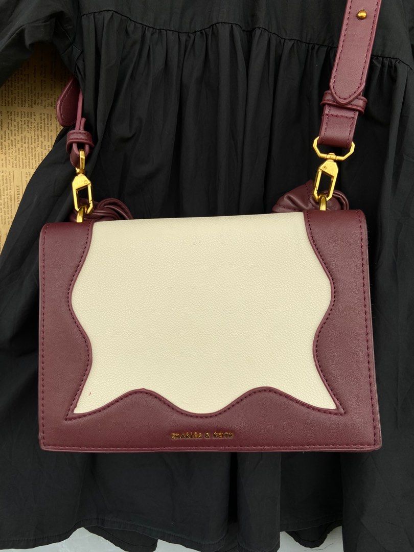 Charles & keith knot detail handle bag 2025