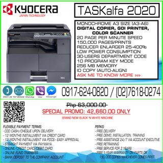 (Category: ) located in . Submitted by ExclusiveDistributor-KyoceraPH (Listing ID 1202711150, Image 1). Description: .