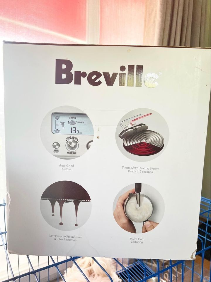 Breville Barista Pro Espresso Machine, Brushed Stainless Steel