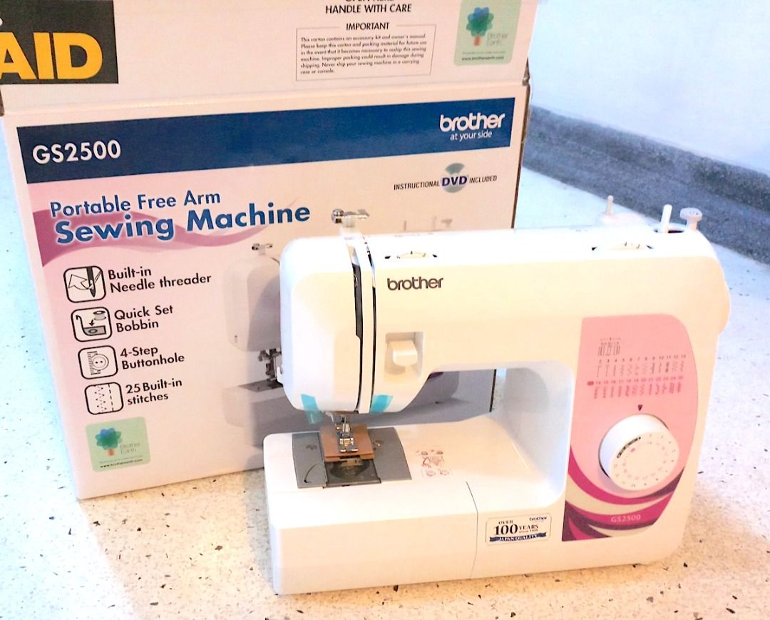 Brother GS2500 sewing machine, TV & Home Appliances, Other Home