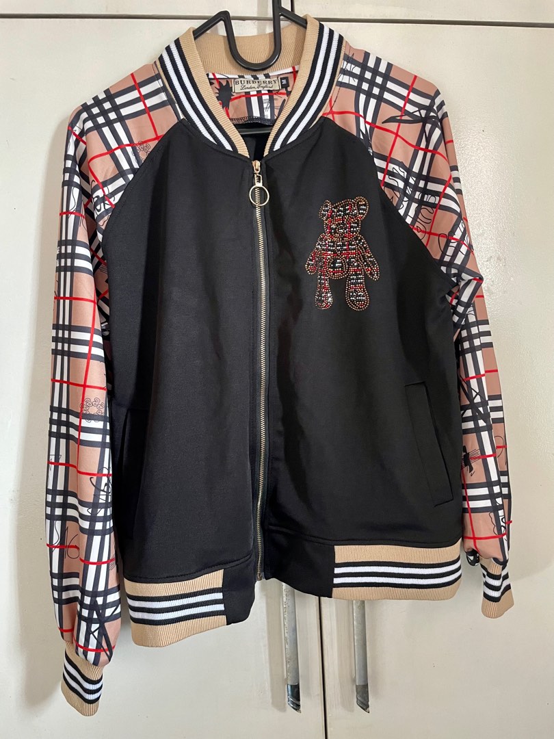 Burberry bomber jacket, Women's Fashion, Coats, Jackets and Outerwear on Carousell