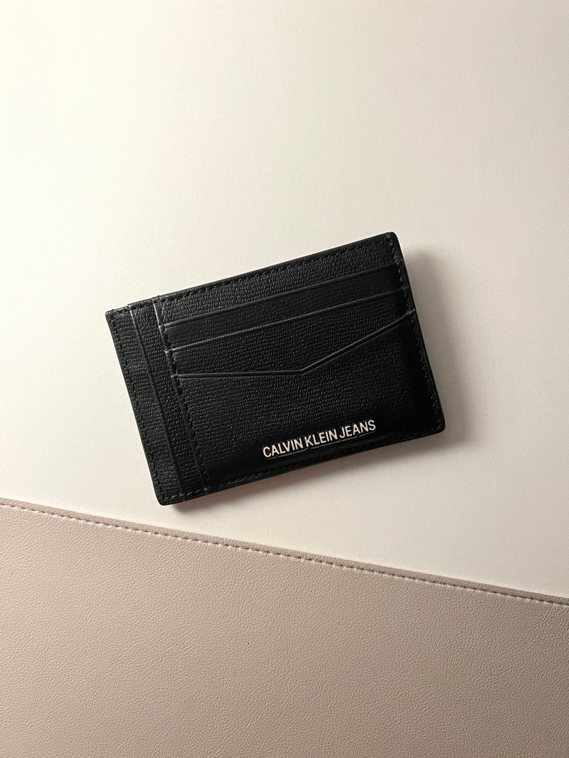 Calvin Klein Zip Card Holder, Men's Fashion, Watches & Accessories