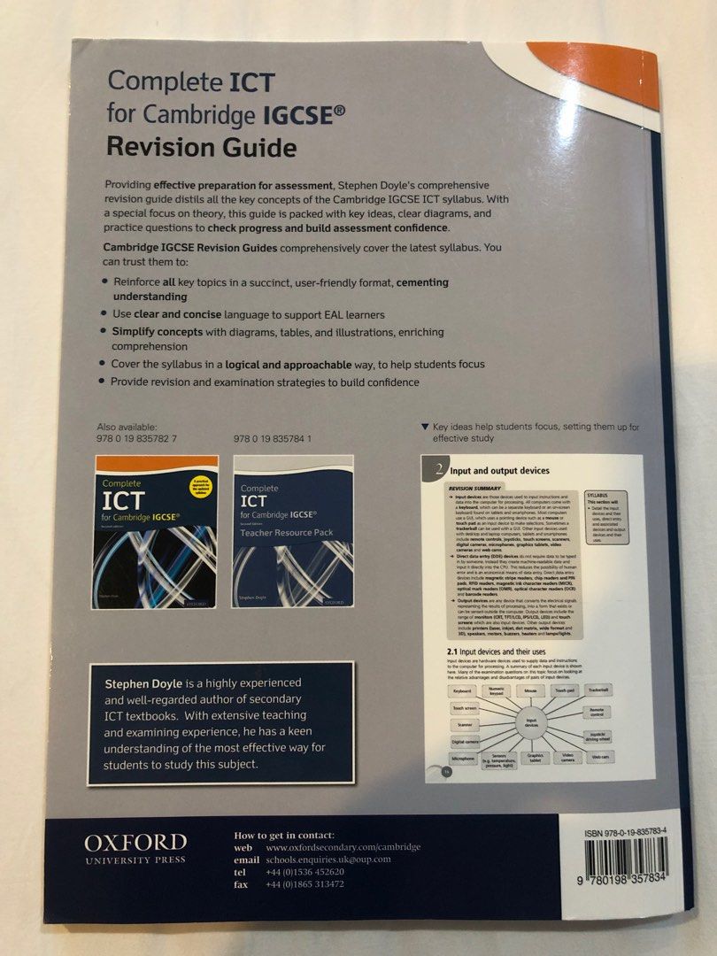 Cambridge igcse ict revision guide hobbies toys books magazines