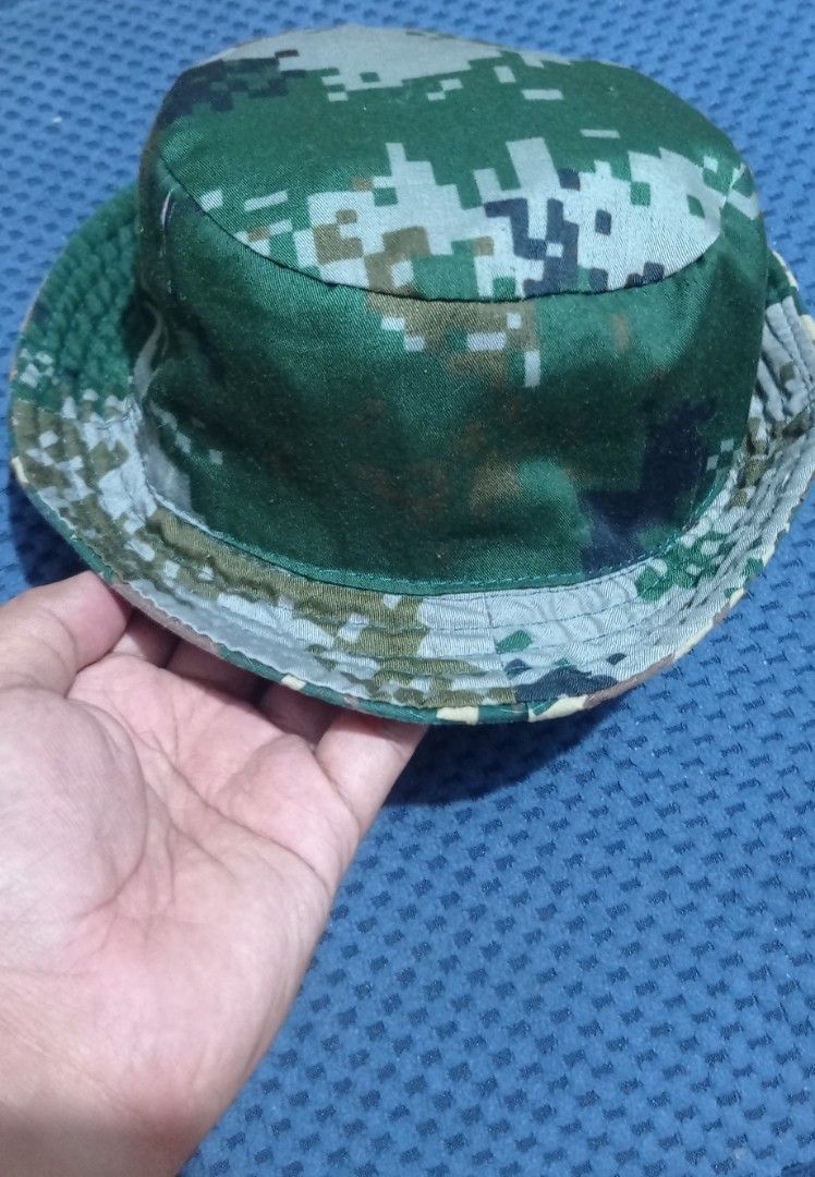 Camouflage army hat for 12 years old Reversible, Men's Fashion