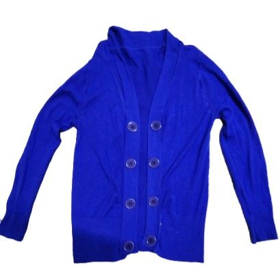 Cardigan - Royal Blue, Women's Fashion, Tops, Others Tops on Carousell