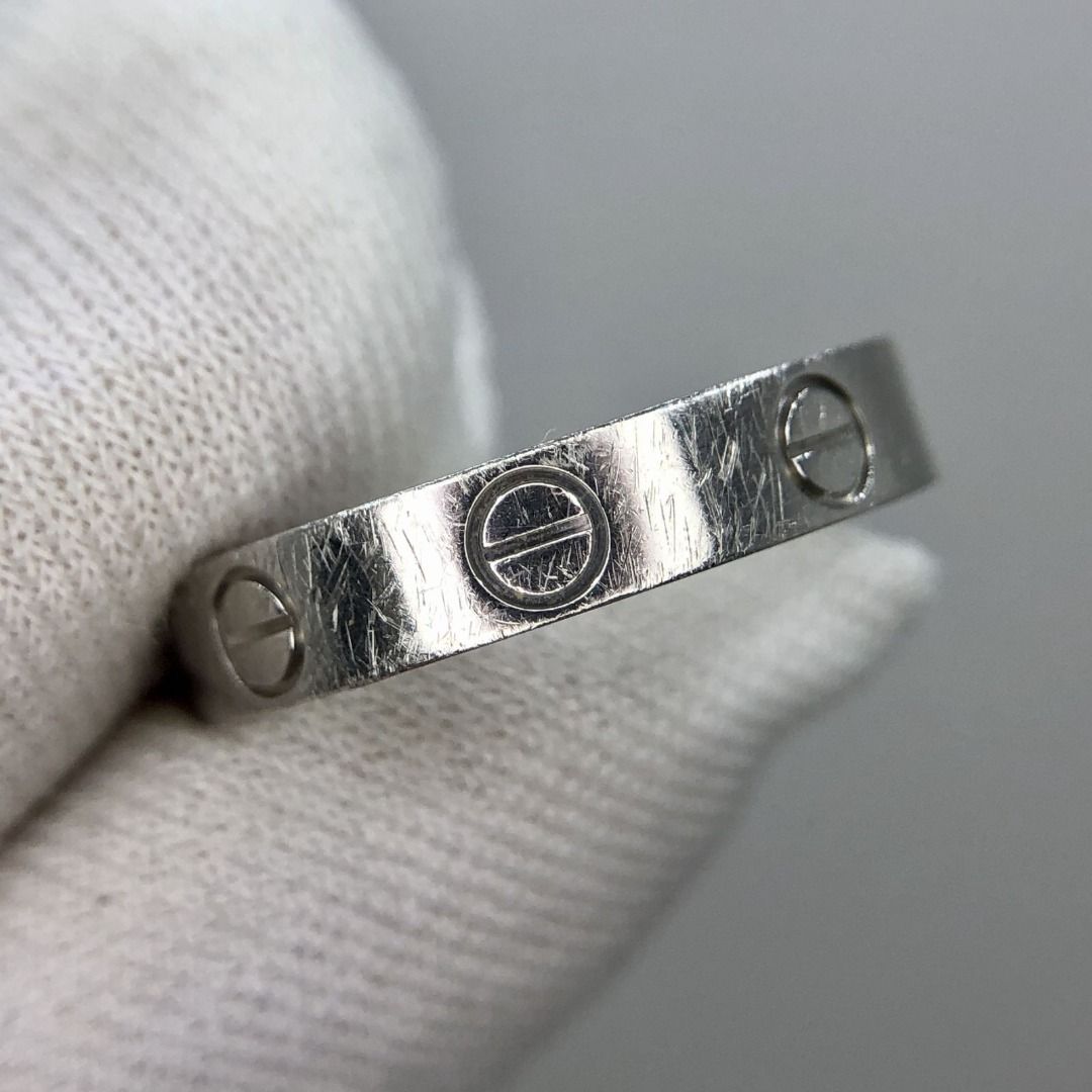 CARTIER PT 950 MINI LOVE 4.30 G RING 227032280 EK Luxury Accessories on Carousell