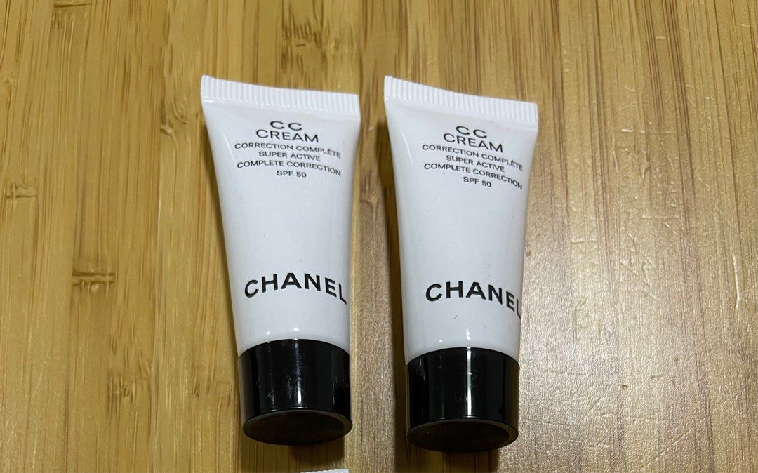 Chanel CC cream samples in #10 Beige, Beauty & Personal Care, Face, Makeup  on Carousell
