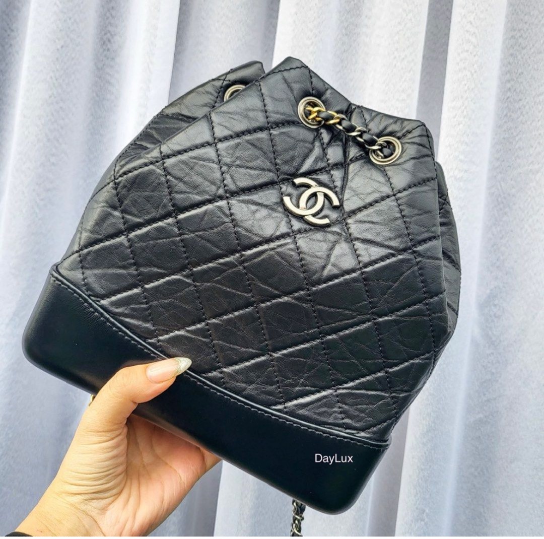 Chanel Gabrielle Backpack (small), Luxury, Bags & Wallets on Carousell
