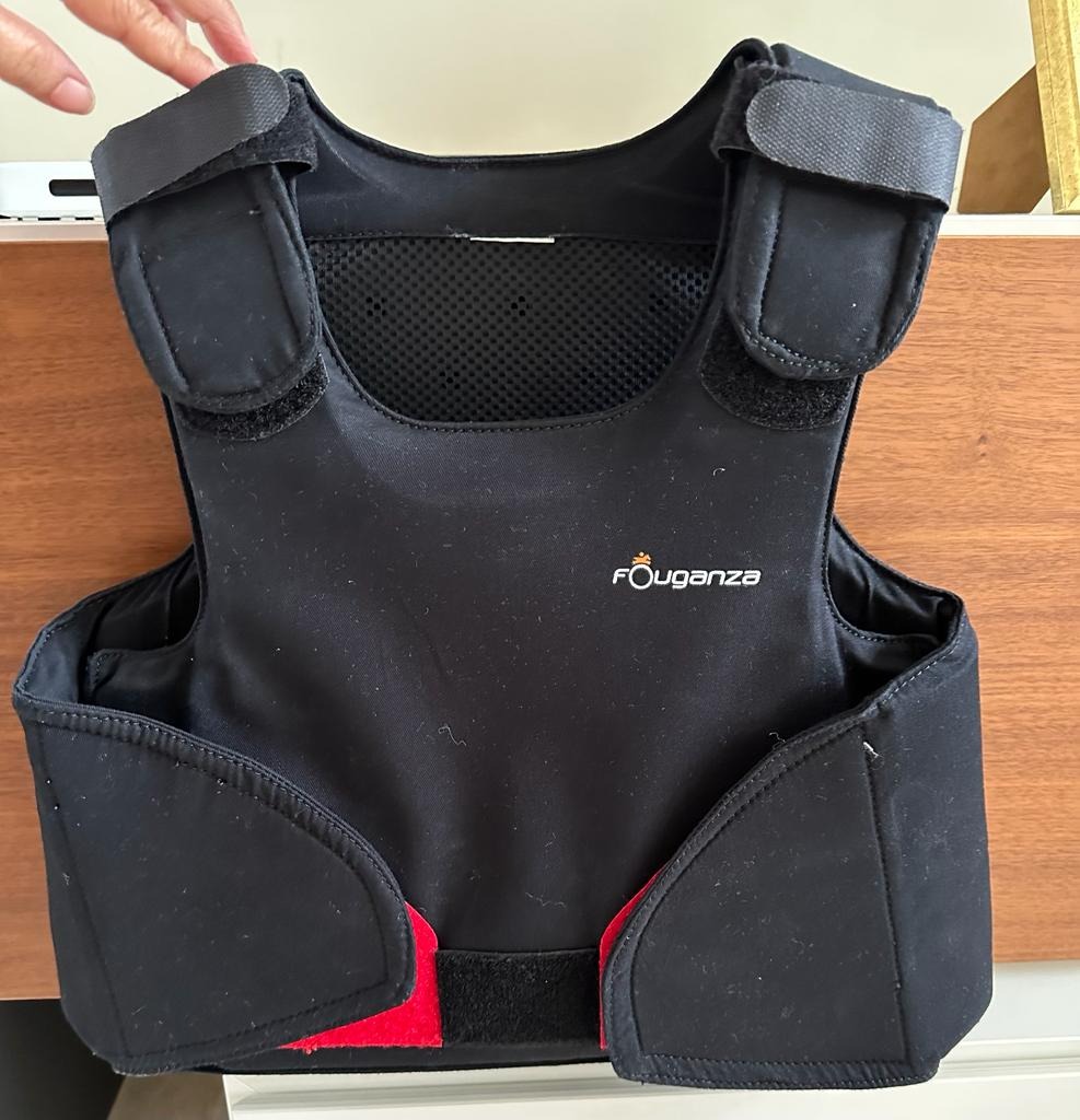 Children's Adjustable Horse Riding Body Protector Black S20
