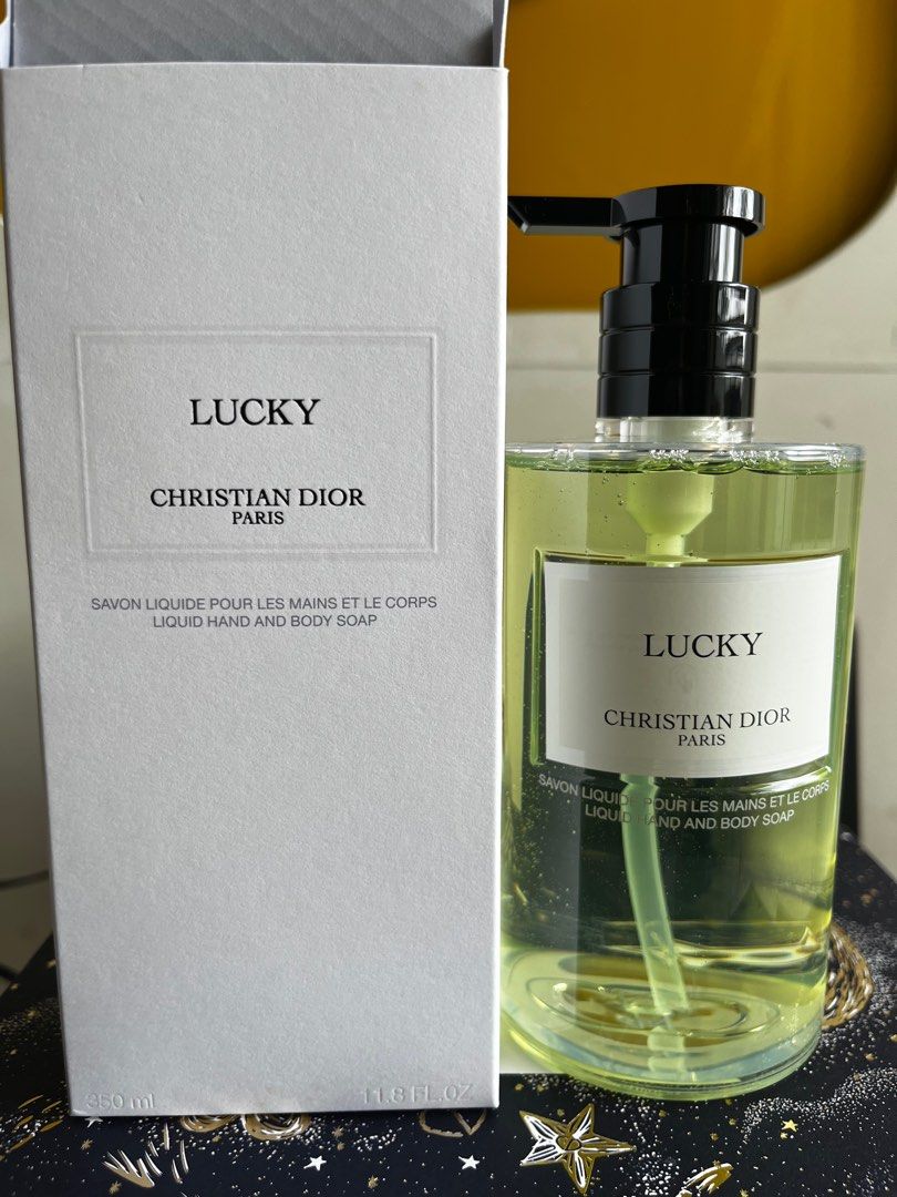 Christian Dior LUCKY liquid hand & body soap 350ml, Beauty & Personal