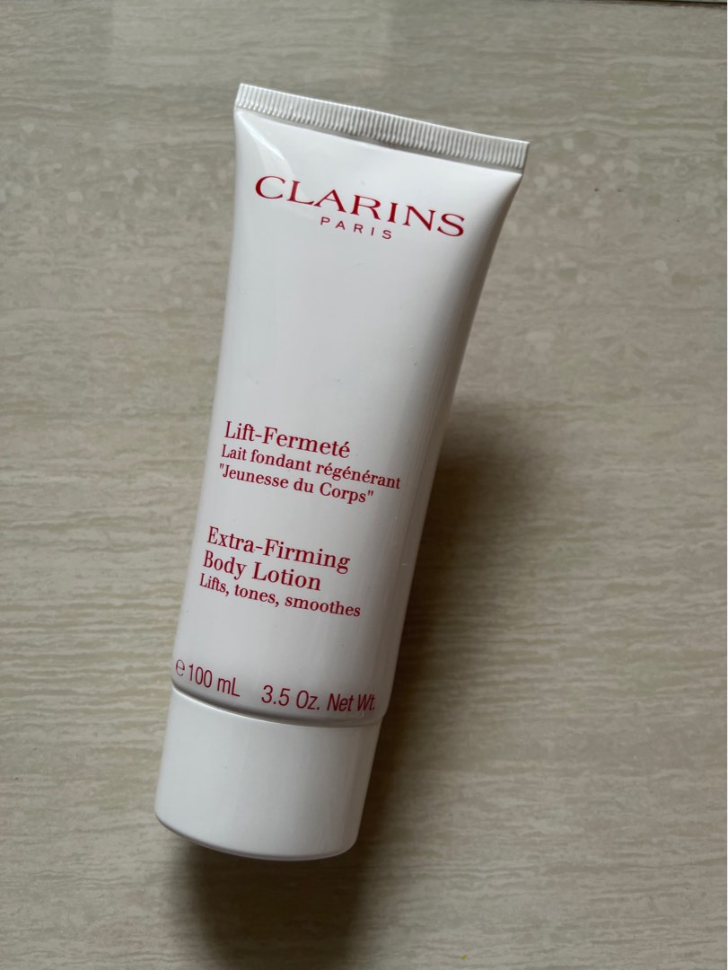 Clarins extra firming body lotion 100ml, Beauty & Personal Bath & Body, Body Care on Carousell