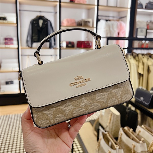COACH CC340 Mini Josie Portable Messenger Bag Shoulder Bag Side ...