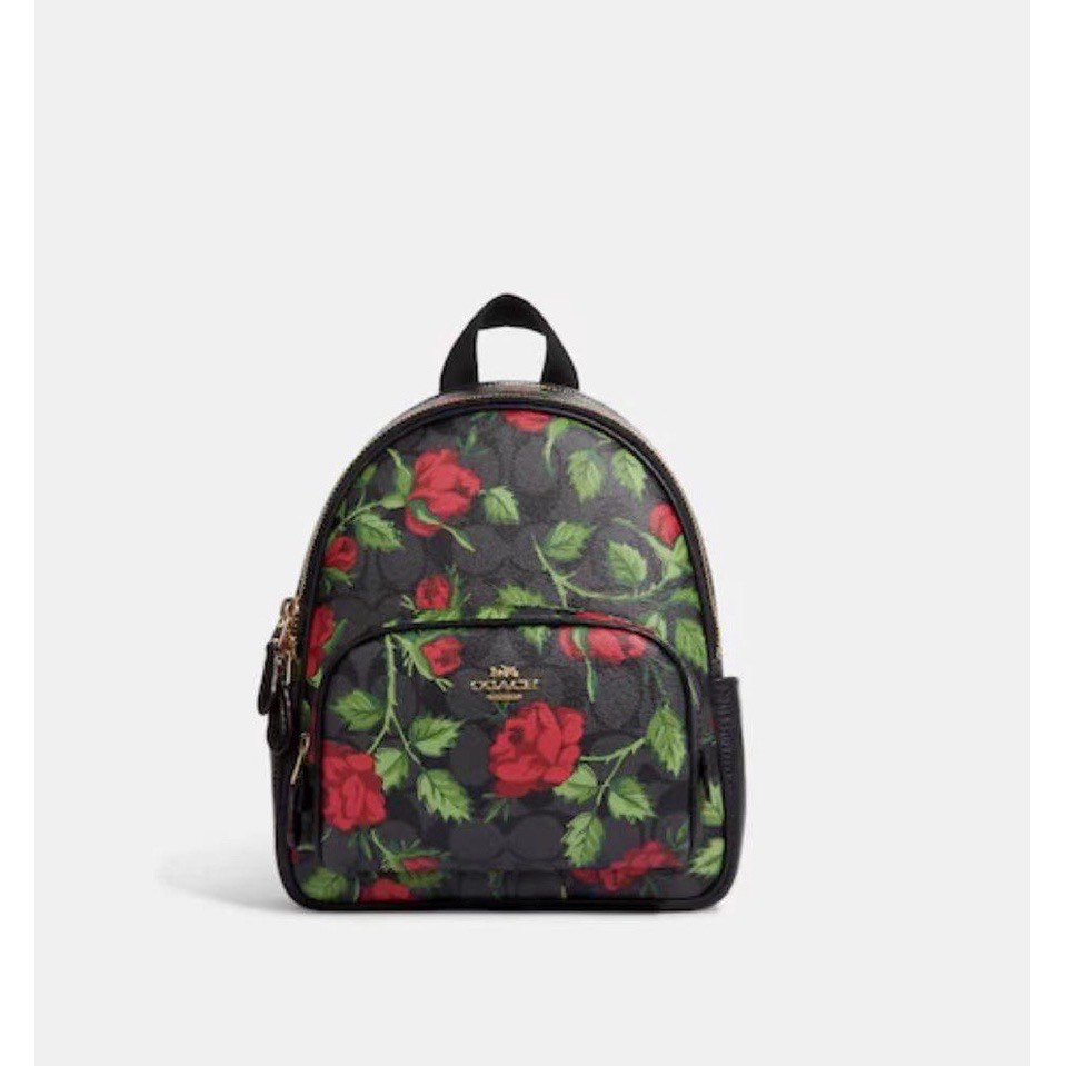 Coach floral mini backpack new arrivals