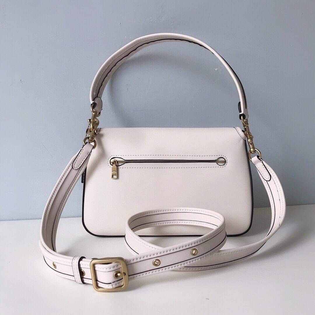 Coach Soft Tabby in White Leather (Category: Luxury Bags & Wallets) located in Bulacan. Submitted by watchabagsph2.0 (Listing ID 1202779971, Image 3). Description: 📍with Tag, Dustbag Paper Bag (OPEN FOR LAYAWAY, MESSAGE US FOR DETAILS) Note: Color may slightly vary in actual due to lighting, angle and background used during photoshoot. #watchabagsxcoach.