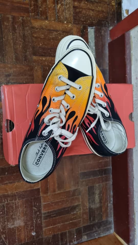 Converse archive new arrivals print flame
