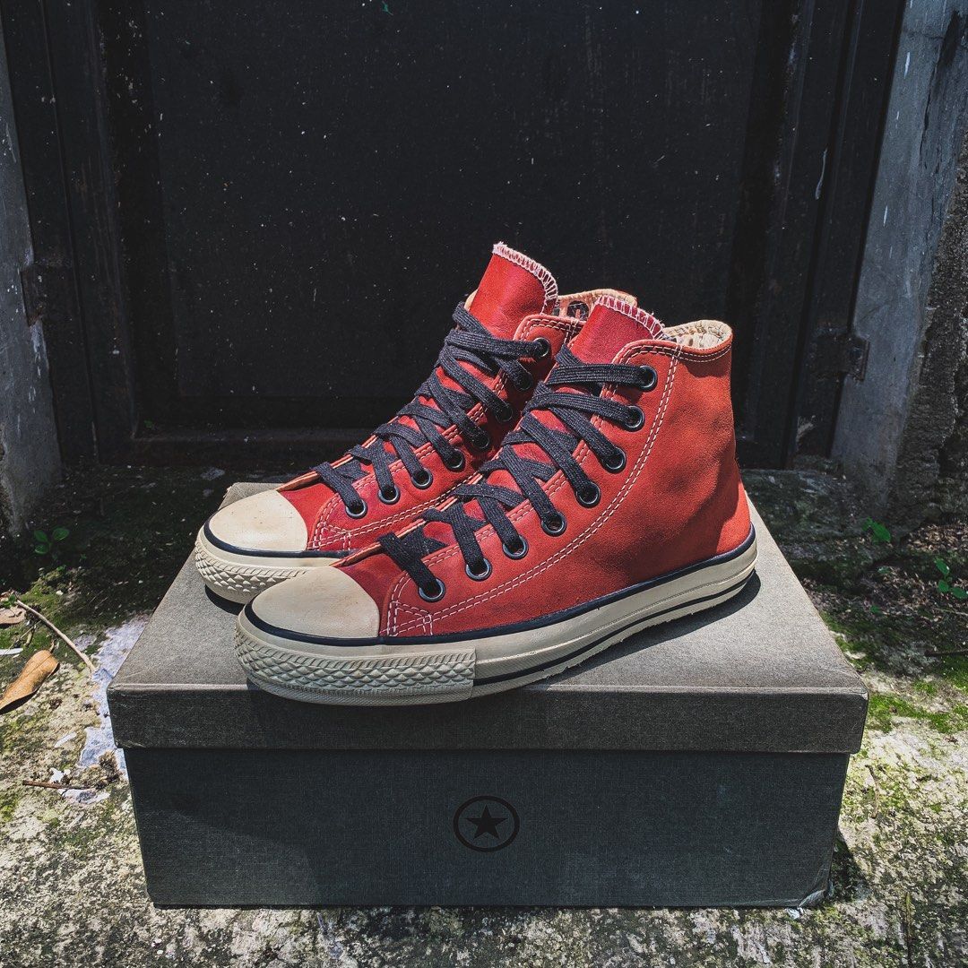 Converse john shop varvatos burgundy