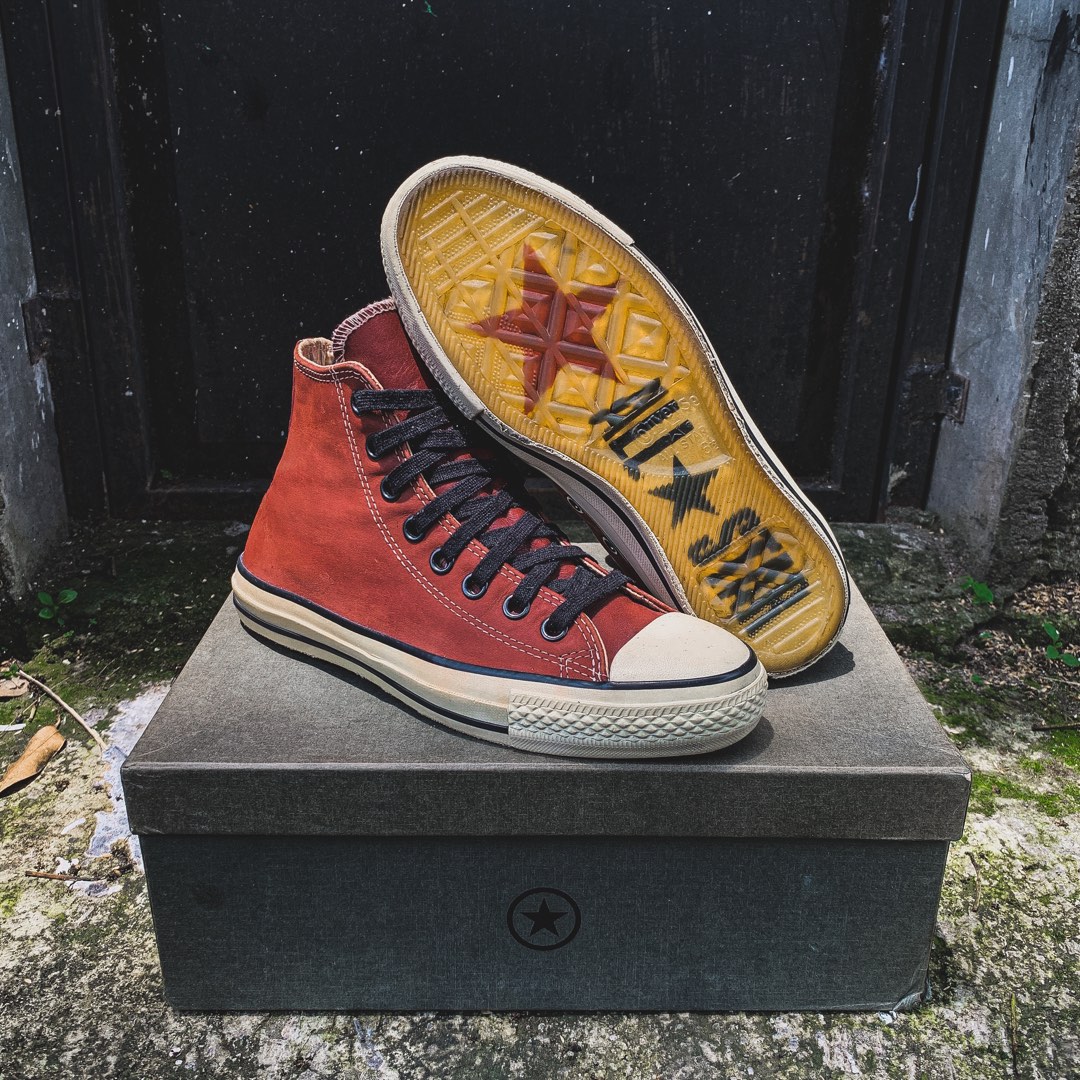 Converse john deals varvatos burgundy
