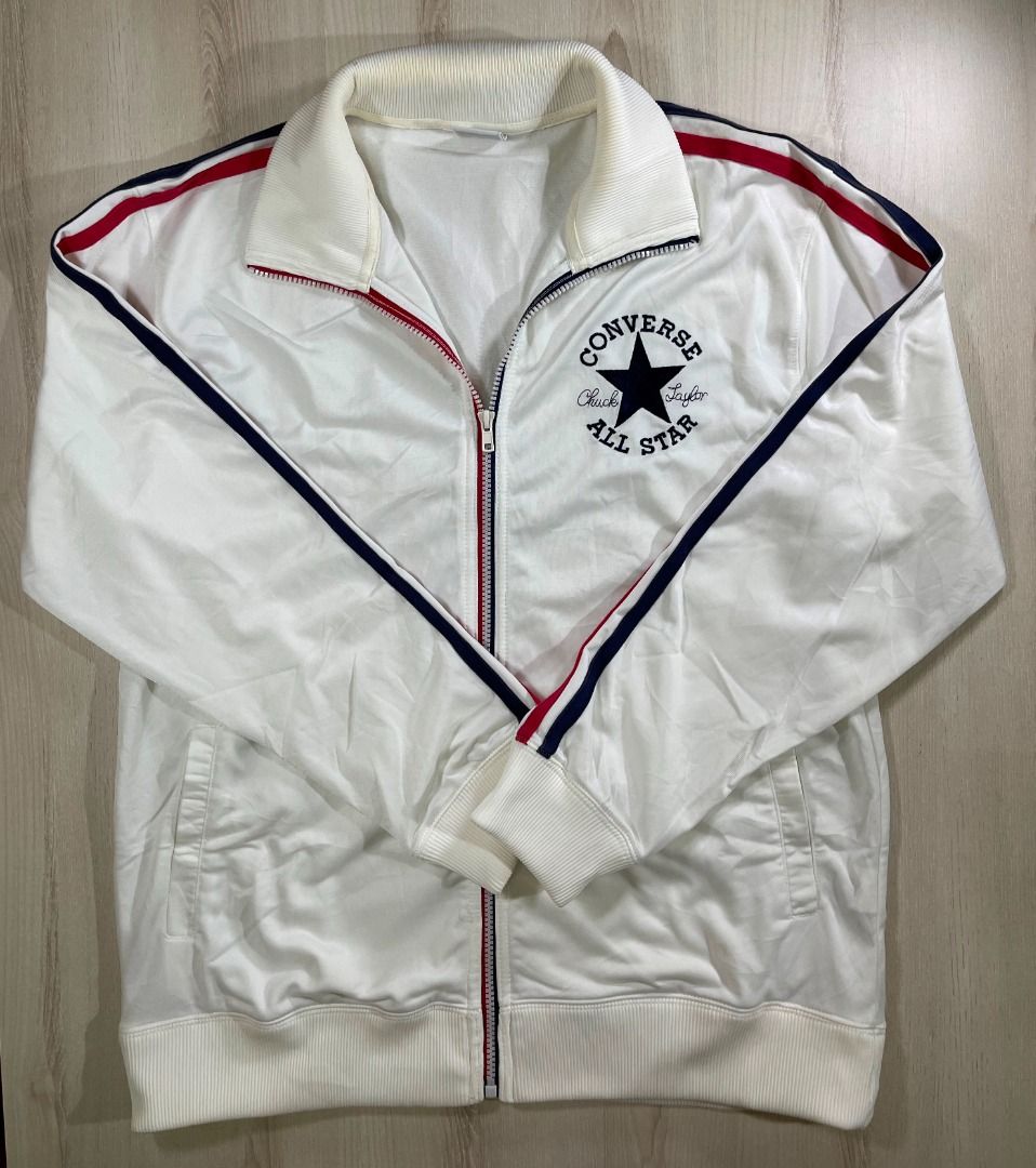 Converse white jacket cheap