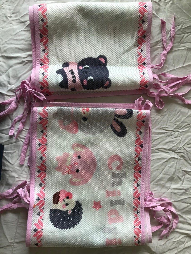 Cot bumper bed wrap cloth, Babies & Kids, Baby Nursery & Kids Furniture