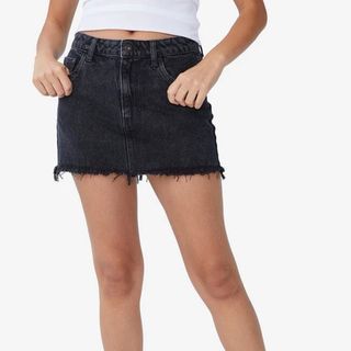 Cotton On Denim Micro Mini Skirt