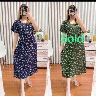 DASTER CANTIK BUSUI KANCING HIDUP NAVY