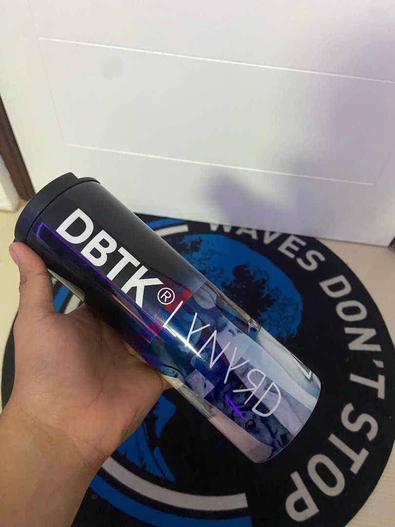 Dbtk essentials (Category: Activewear) located in Manila. Submitted by misfits.ph (Listing ID 1202745959, Image 2). Description: Dbtk essentials Waves towel 1500 Lynyrd tumbler 1200 Dbtk med windbreaker 22 x 27.5 Needs cleaning sa may white part 1000 Slides size 44 - fit 10US Dirt sa may logo 800 Meetups around manila Shipping buyers expense thru j&t lalamove.
