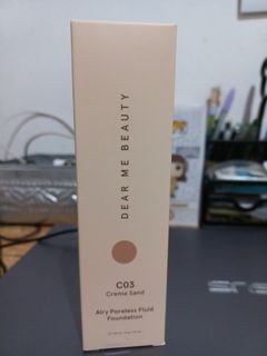 dear me beauty airy poreless fluid foundation