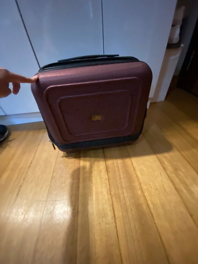 Delsey Rolling Underseat CarryOn Luggage, Hobbies & Toys, Travel