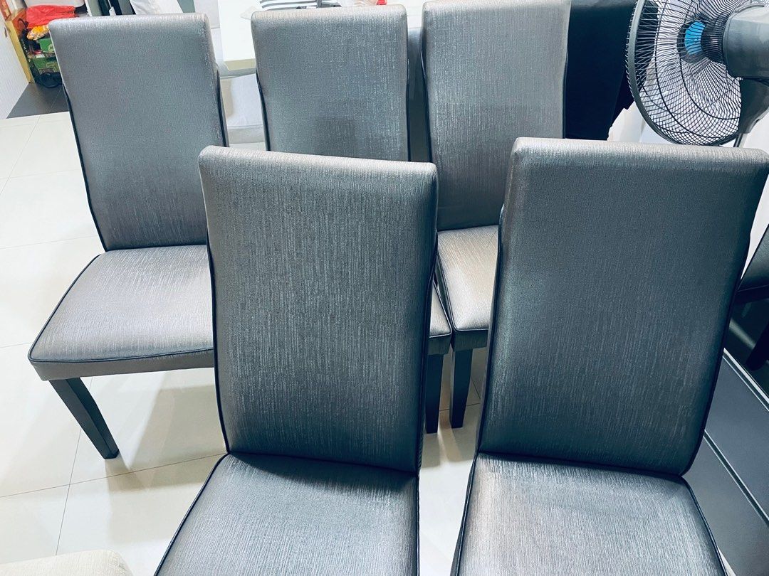 Dining chairs (x5), Furniture & Home Living, Furniture, Chairs on Carousell