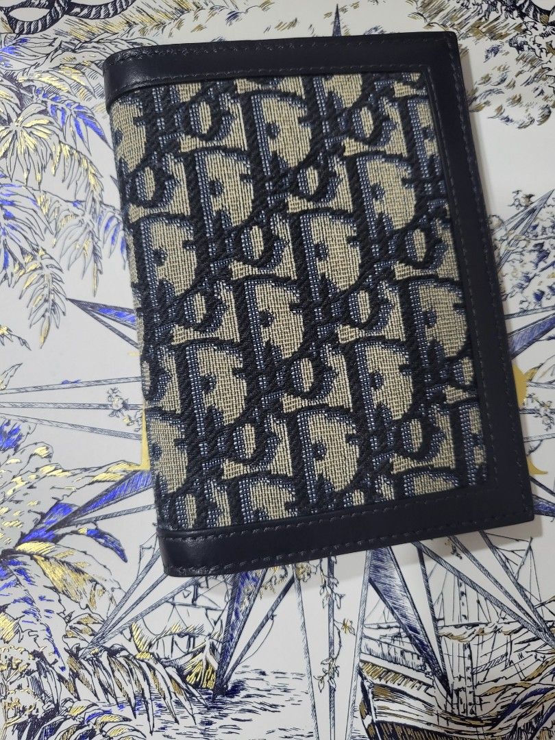 Dior passport holder, Luxury, Bags & Wallets on Carousell