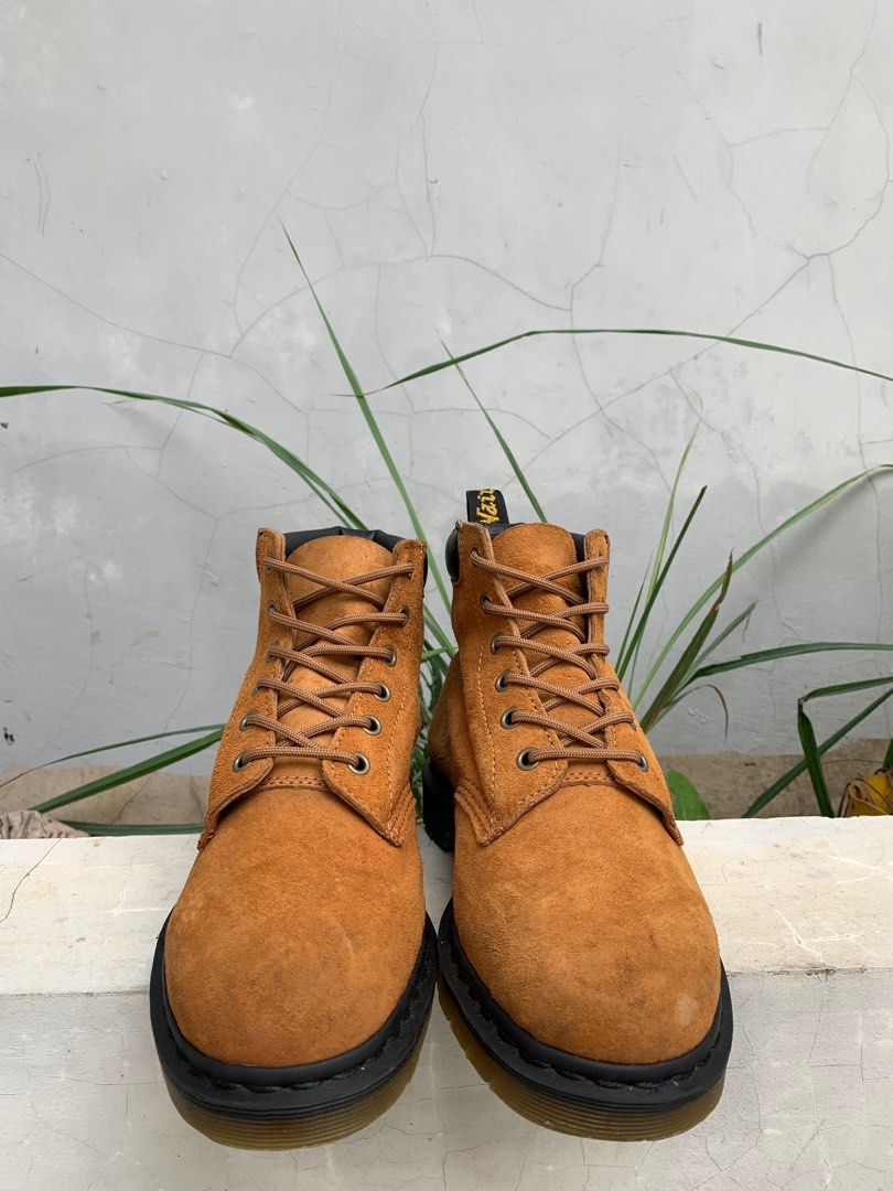 Dr Martens 939 6 Eye Suede Boots Fesyen Pria Sepatu Sepatu