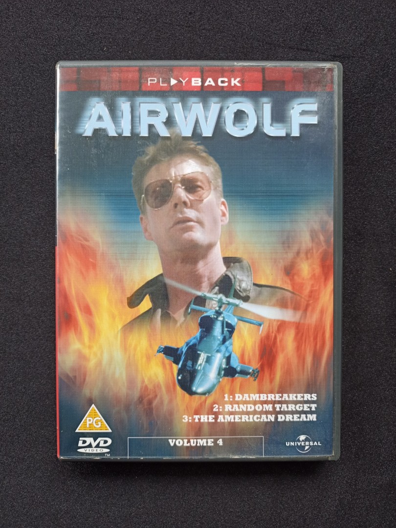 DVD Airwolf : Volume 4, Hobbies & Toys, Music & Media, CDs